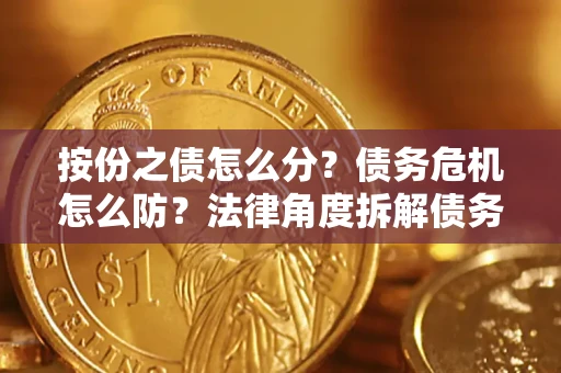 北京按份之债怎么分？债务危机怎么防？法律角度拆解债务分配与风险自保指南