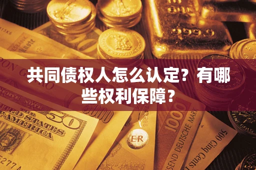 北京共同债权人怎么认定？有哪些权利保障？