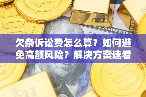 北京欠条诉讼费怎么算？如何避免高额风险？解决方案速看！